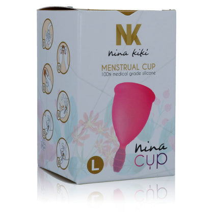 Coppetta mestruale nina cup taglia l rosa