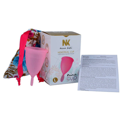 Coppetta mestruale nina cup taglia l rosa
