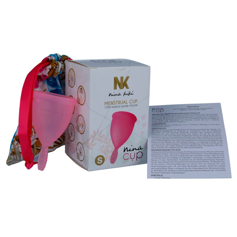 Coppette Mestruali Nina Kiki Nina Cup Taglia S Rosa