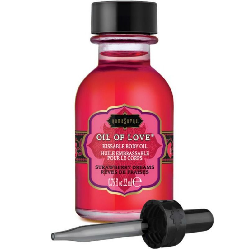 Kamasutra kissable oil of love premessa sogni di fragola 22 ml