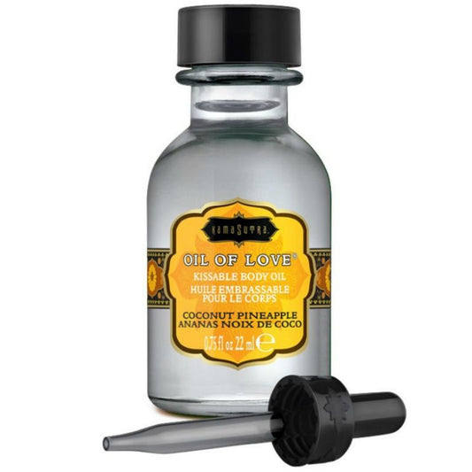 Kamasutra kissable oil of love preferisce cocco e ananas 22 ml