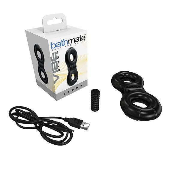 Anello Vibrante Bathmate Vibe Ring Eight Nero
