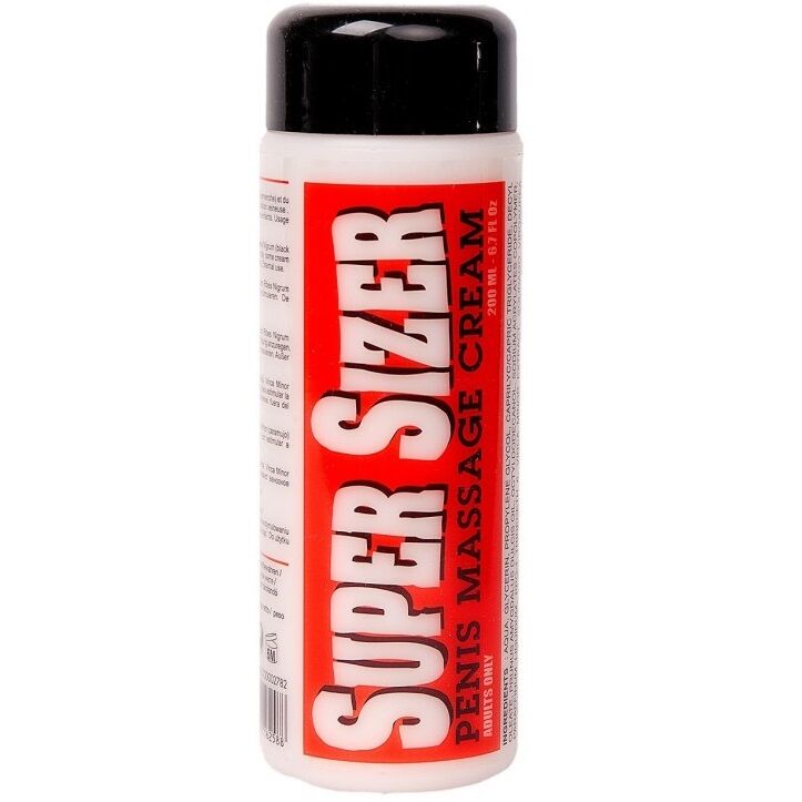 Crema da massaggio pene super sizer