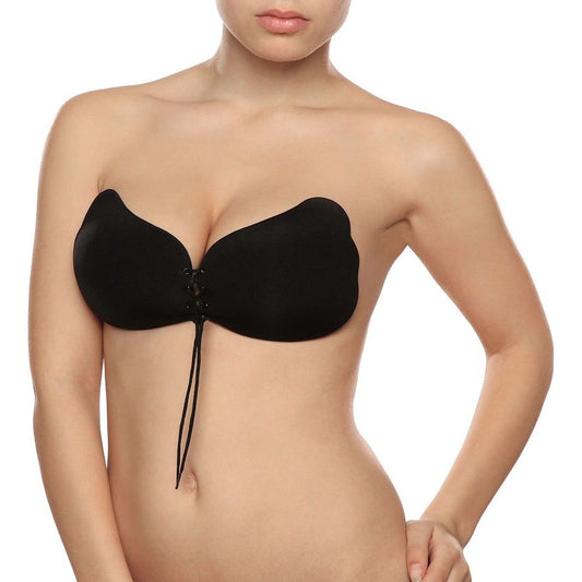 Reggiseno byebra in pizzo coppa b in nero