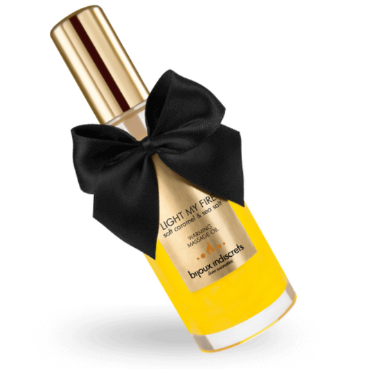 Light my fire soft caramel warming oil