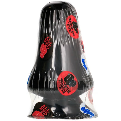 Plug anal tout noir 12cm