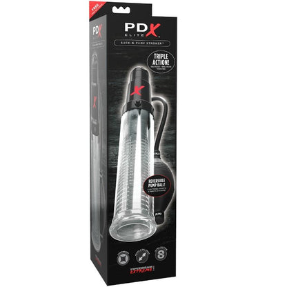 Pompe per il pene Pdx elite suck n pump stroker