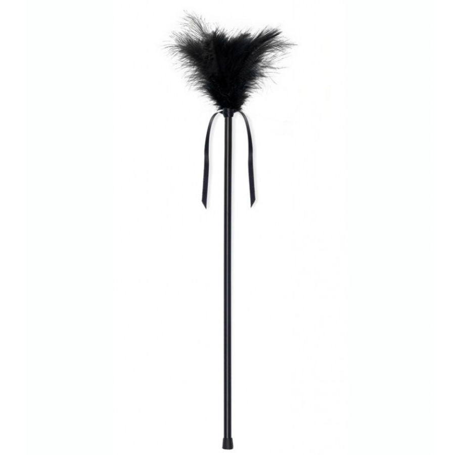 Secretplay plumero plumas negro 40cm