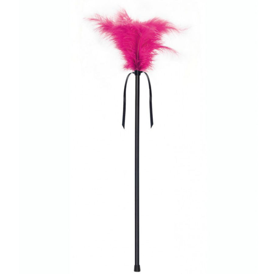 Secretplay plumero plumas rosa 40cm