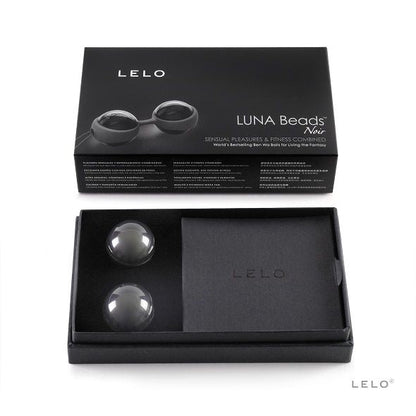 Lelo luna beads noir palline cinesi