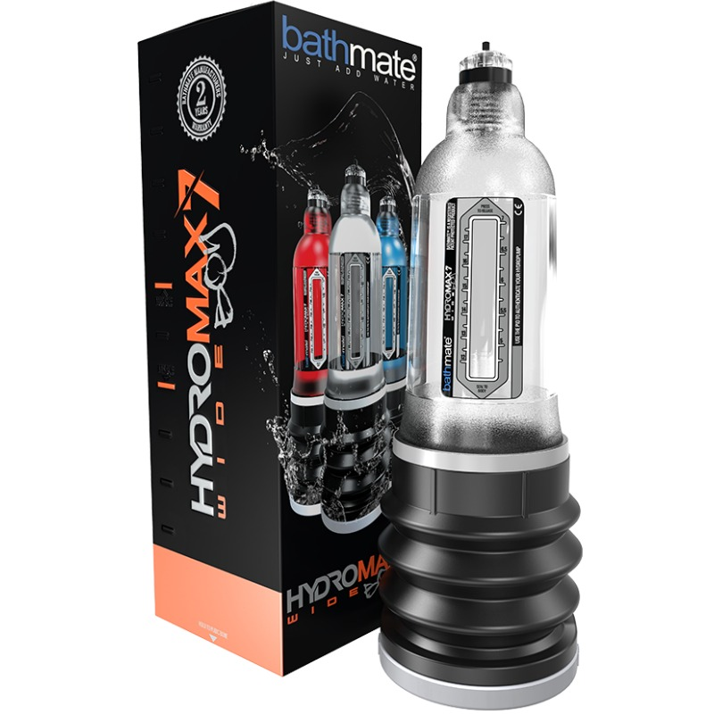 Bathmate hydromax 7 wide boy (x30 wide boy) trasparente