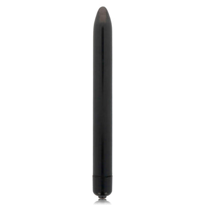 Glossy slim vibrador negro