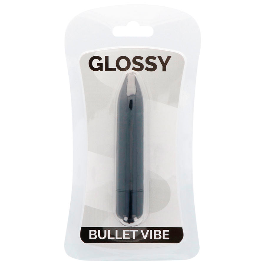 Vibratore clitoride glossy bullet vibe nero