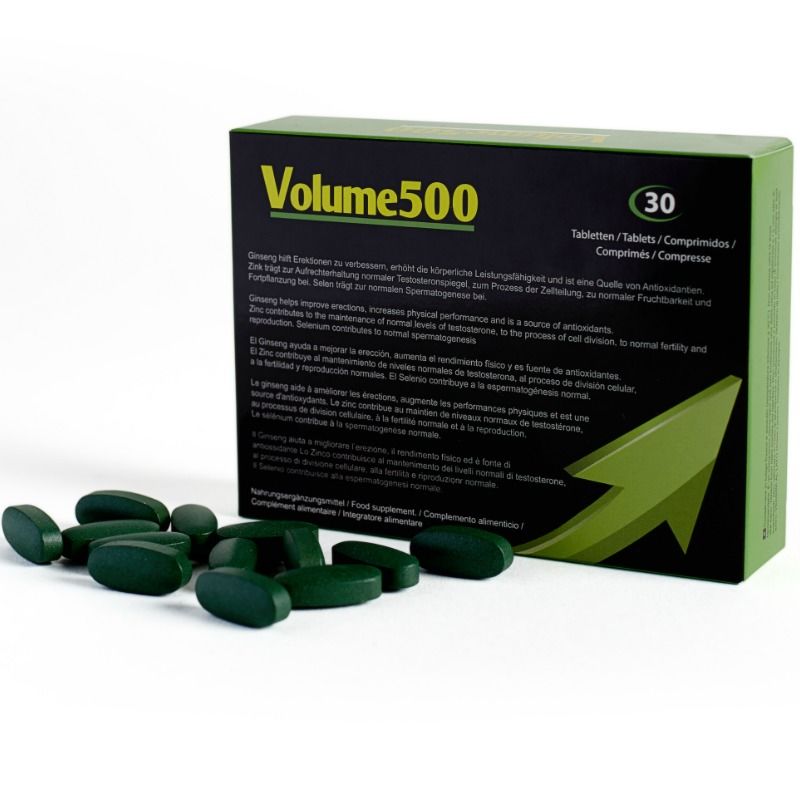 Integratore 500COSMETICS Volume 500 Migliora l'Eiaculazione 30 capsule