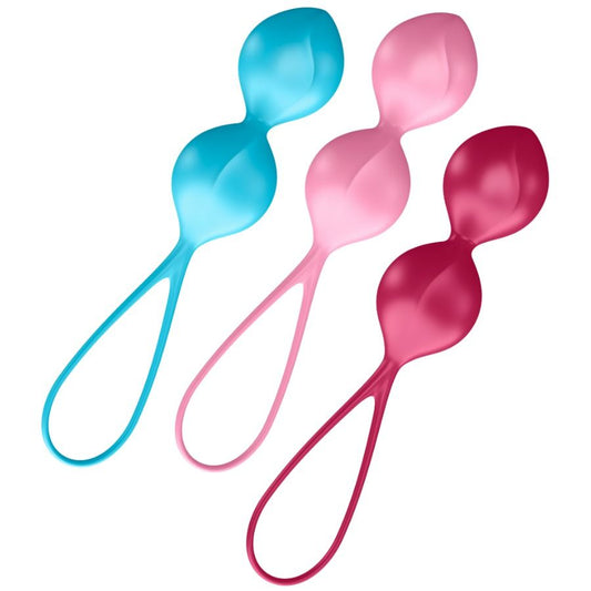 Pallina vaginali Satisfyer Set 3 di allenamento loveballs