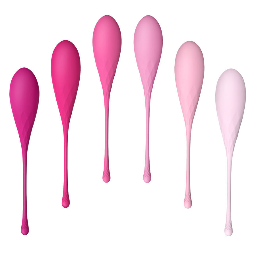 Cônes vaginaux Leslie, lot de 6
