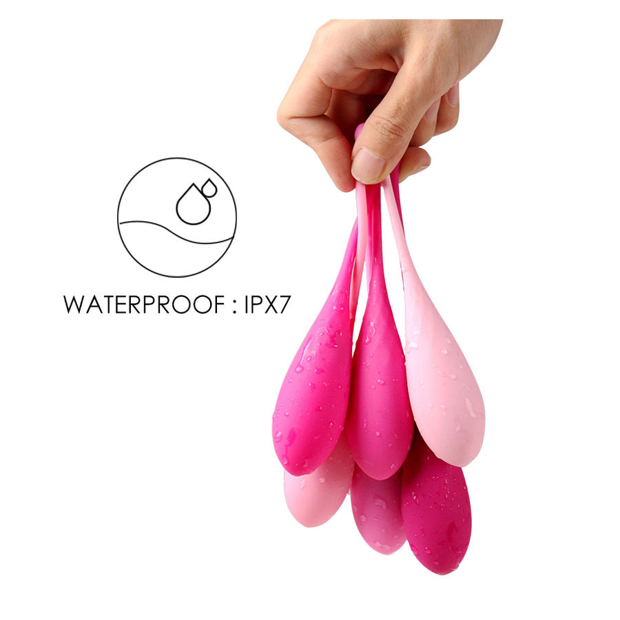 Cônes vaginaux Leslie, lot de 6