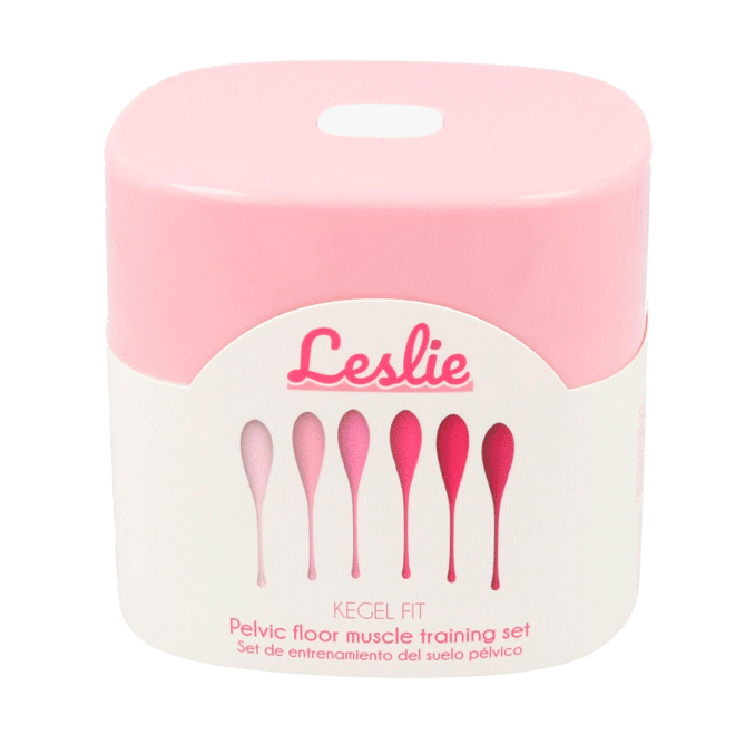 Cônes vaginaux Leslie, lot de 6