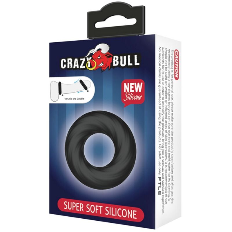 Crazy bull - anello in silicone super morbido