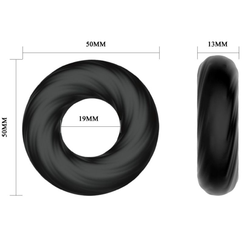 Crazy bull - anello in silicone super morbido