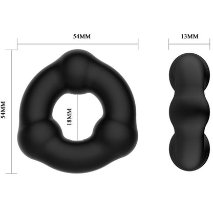 Crazy bull - anello in silicone nodulato super morbido