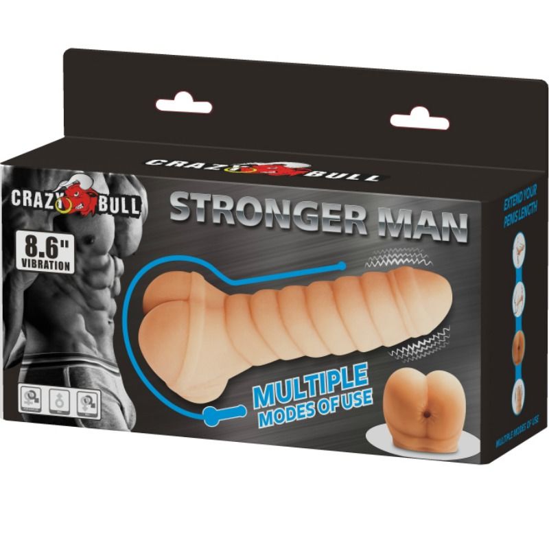 Crazy bull - pene multifunzionale 21,8 cm