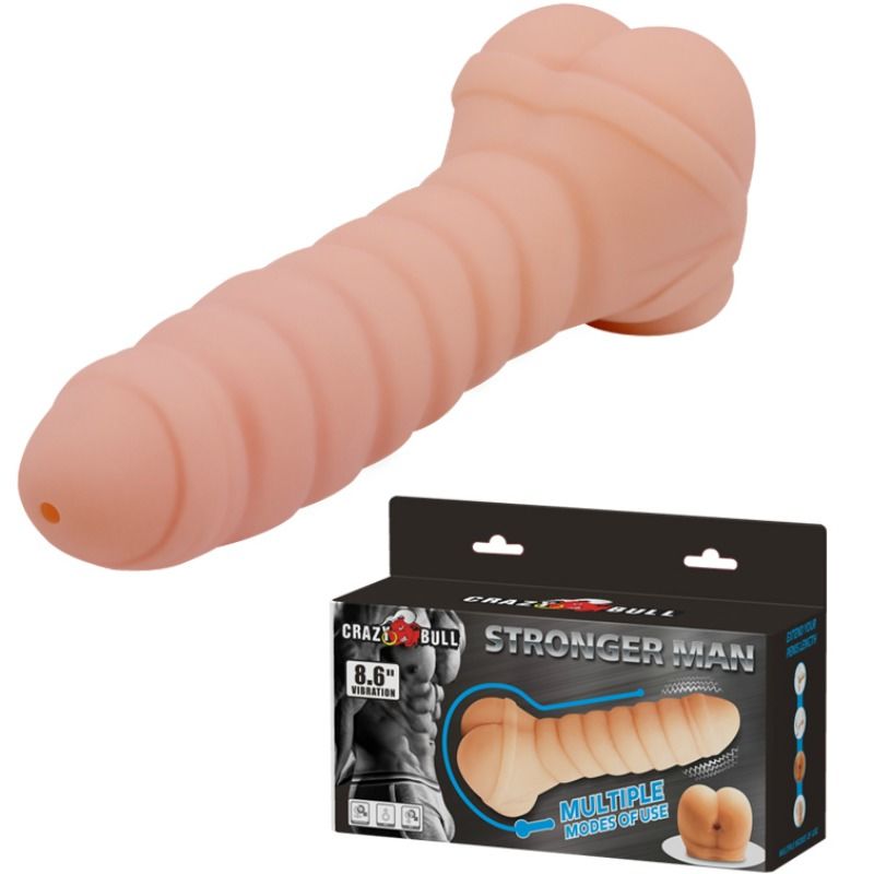 Crazy bull - pene multifunzionale 21,8 cm