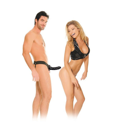 Fetish fantasy series black dream hollow strap on