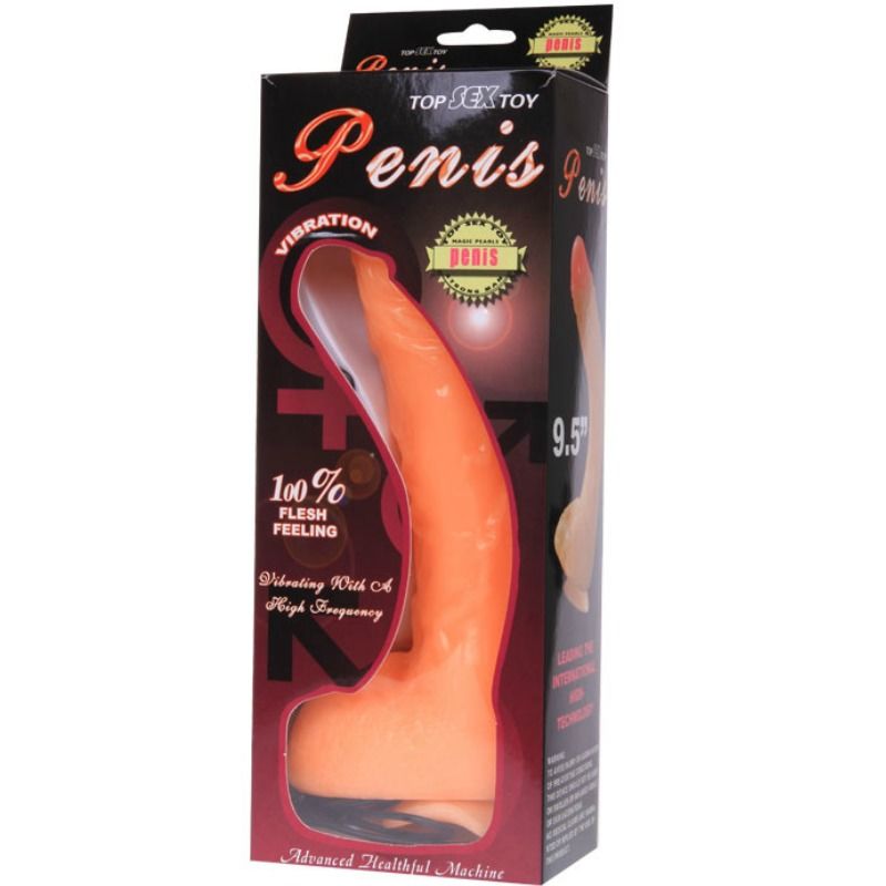 Dildo Telecomandato  BAILE VIBRATORS Penis Lunghezza 25 cm Carne.