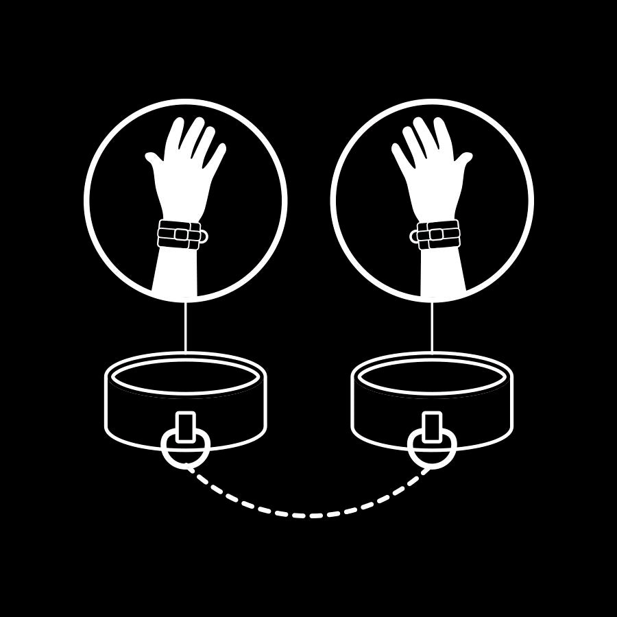 Fetish submissive esposas cuero vegano