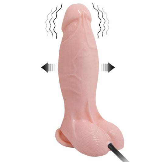 Dildo realistico Baile gonfiabile con vibrazione 18, 8 cm