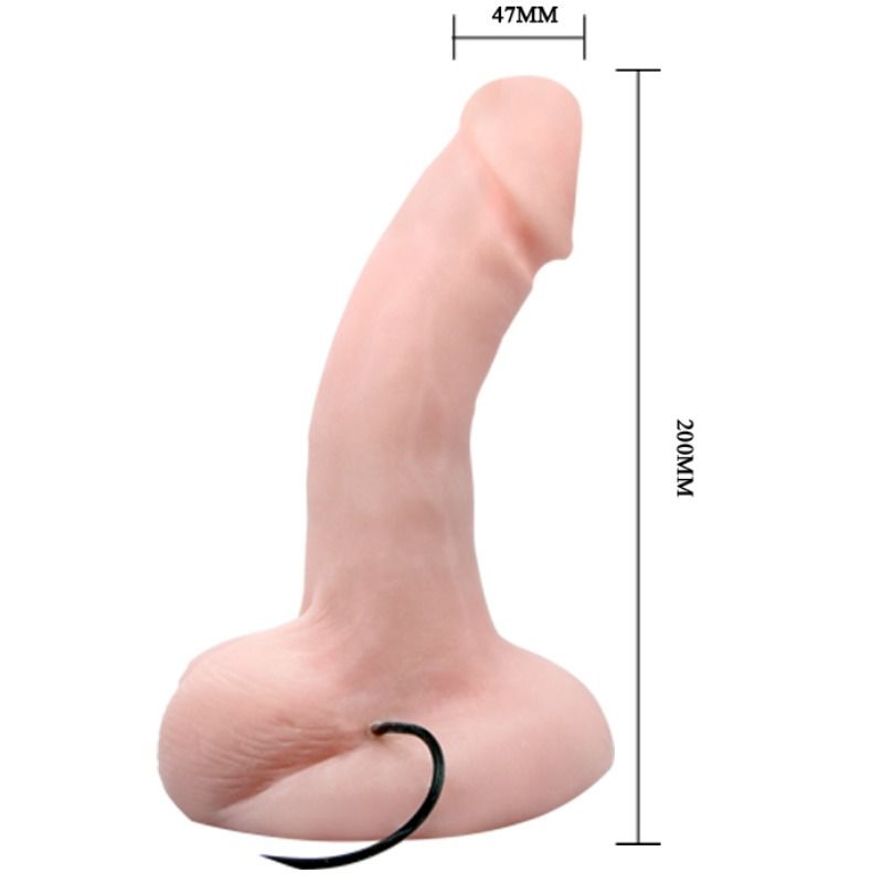 Dildo Telecomandato BAILE Arbitrariness Lunghezza 20 cm Carne