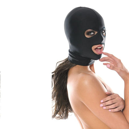 Cappuccio fetish fantasy spandex 3 fori