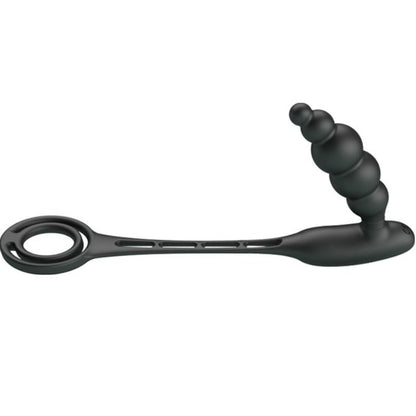 Anal toys Pretty love plug vibrante con anello