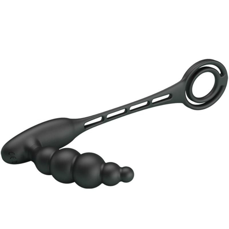 Anal toys Pretty love plug vibrante con anello