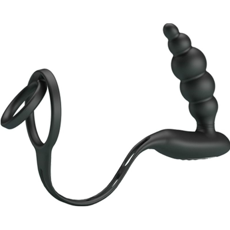 Anal toys Pretty love plug vibrante con anello