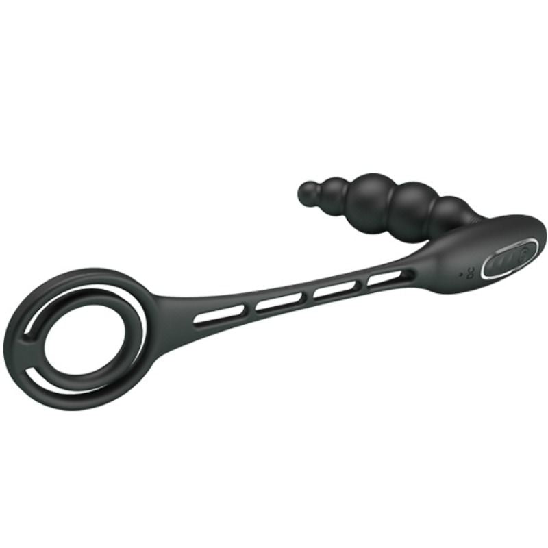 Anal toys Pretty love plug vibrante con anello
