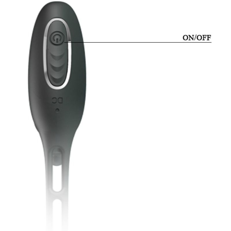 Anal toys Pretty love plug vibrante con anello