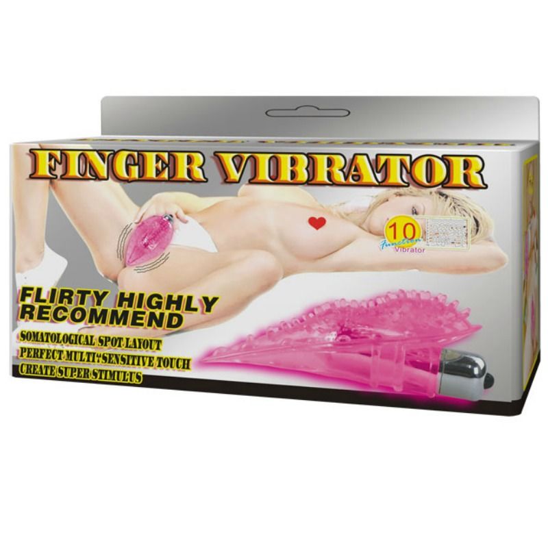 Vibratore clitoride Baile rosa da dito