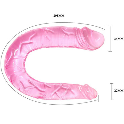 Dildo doppio Baile rosa