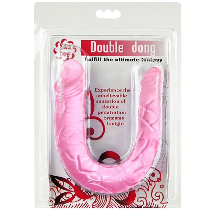 Dildo doppio Baile rosa