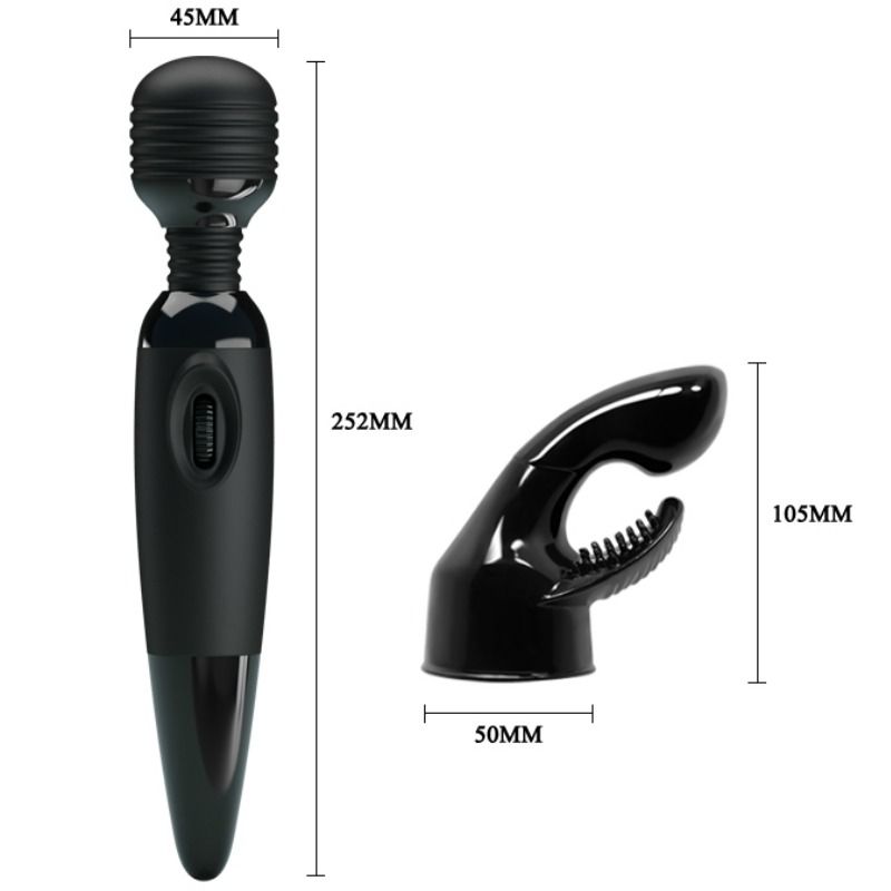 Wand Massager Sensual Baile con testa intercambiabile