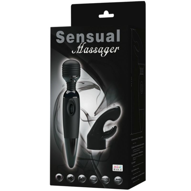 Wand Massager Sensual Baile con testa intercambiabile