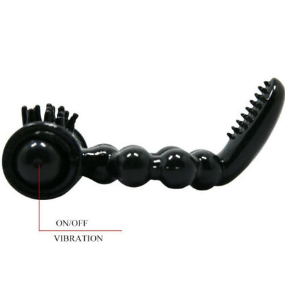 BAILE - ANNEAU ANNEAU DOUX AVEC DOUBLE STIMULATEUR