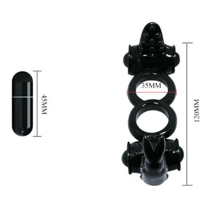 Anello vibrante Baile Sweet ring Bail doppio anello vibrante