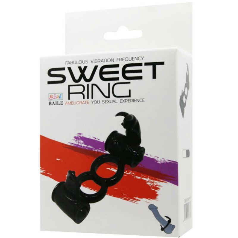 Anello vibrante Baile Sweet ring Bail doppio anello vibrante