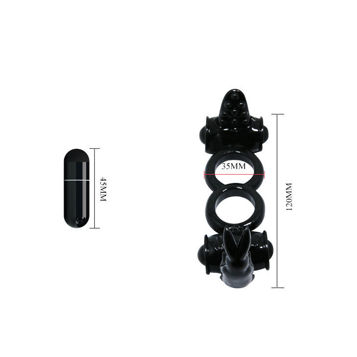 Anello vibrante Baile Sweet ring Bail doppio anello vibrante