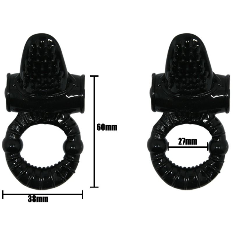 Anello vibrante Baile rabbit con texture