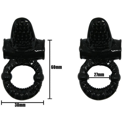 Anello vibrante Baile rabbit con texture