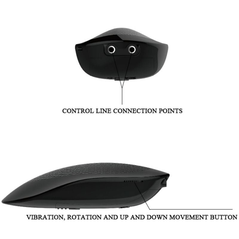 Vibratore Baile realistico con telecomando